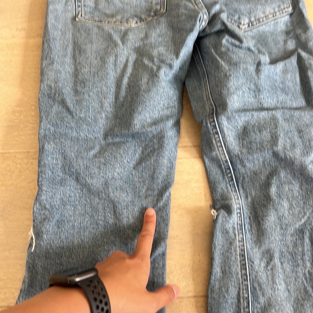 AGOLDE Riley High Rise Straight Jeans - Picture 5 of 6